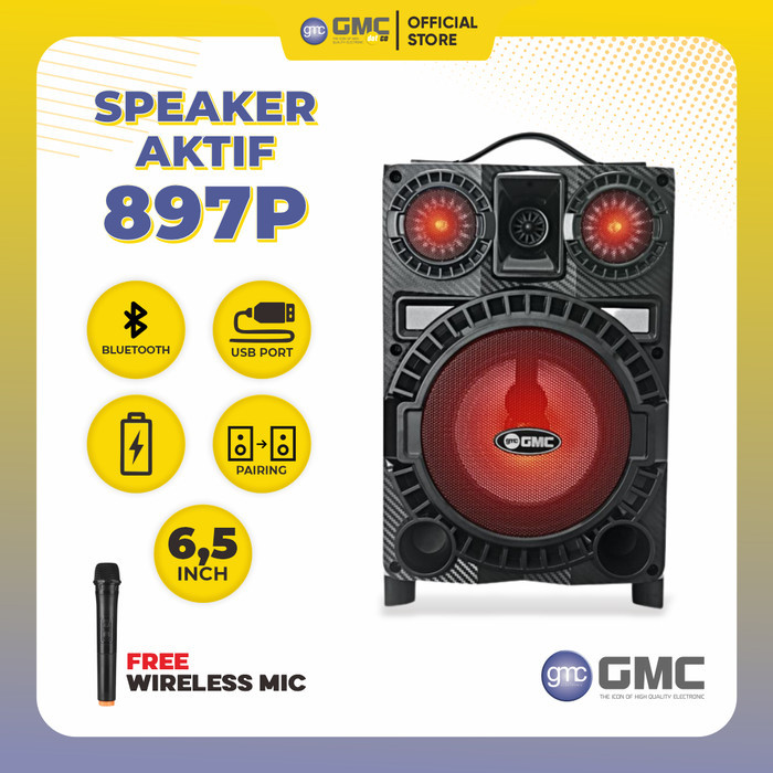 Portable Speaker Bluetooth GMC 897P