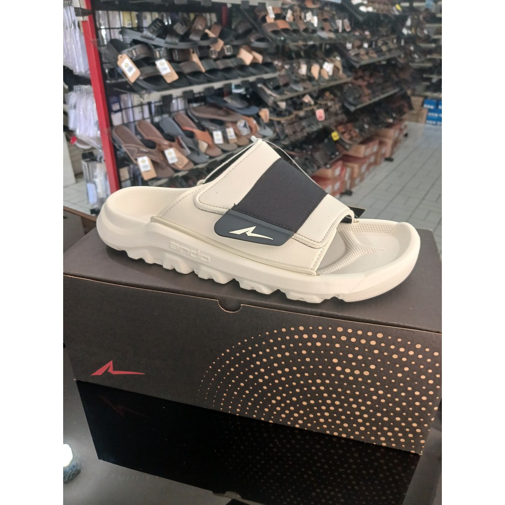 Ando Gentle Sandal Ando Pria Slop Ringan Sandal Laki
