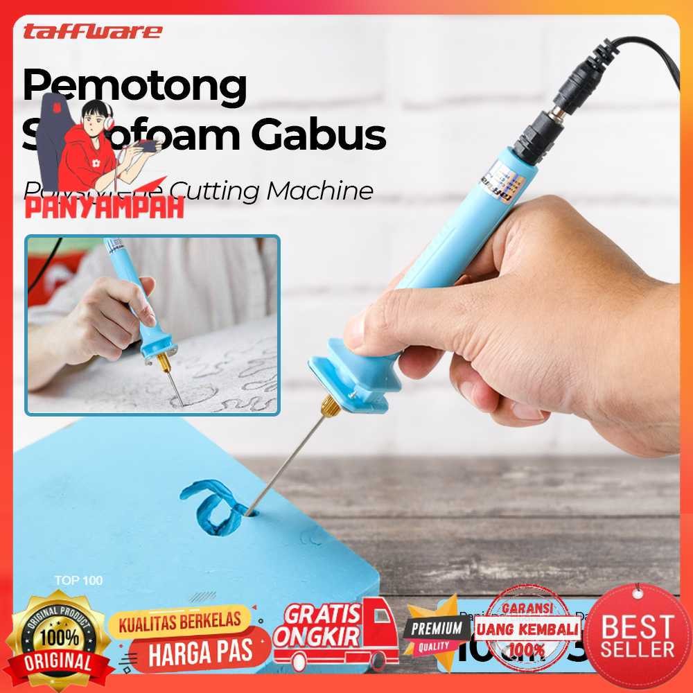 

Taffware Pemotong Styrofoam Gabus Polystyrene Cutting Machine 10cm 30W - CT10