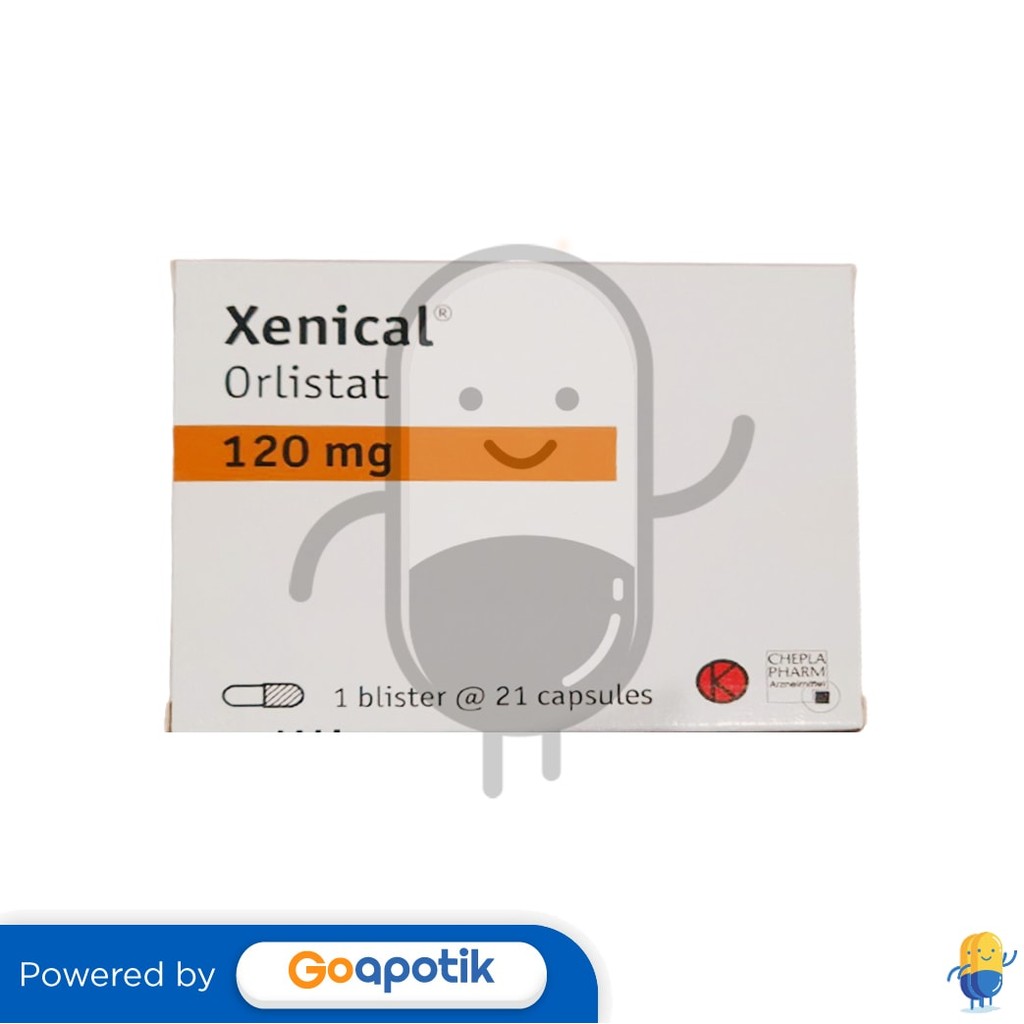 Xenical 120 Mg Box 21 Kapsul