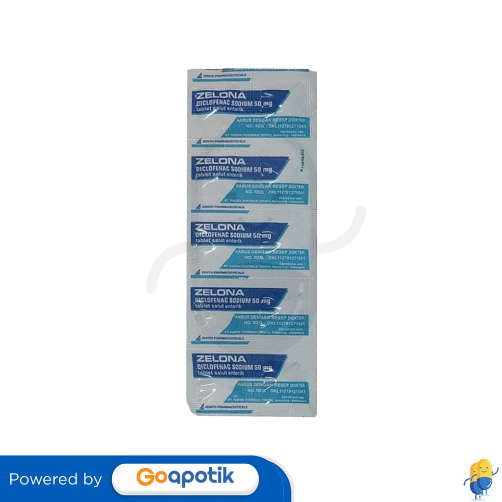 Zelona 50 Mg Strip 10 Tablet