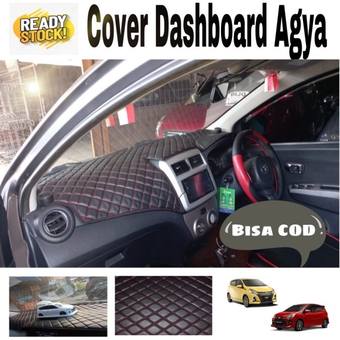 Cover Alas Dashboard Kulit Motif Wajik Agya/Ayla