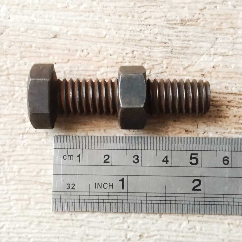 NOS/BOLT BAUT BAUT MUR BAJA 12X50 KUNCI 19