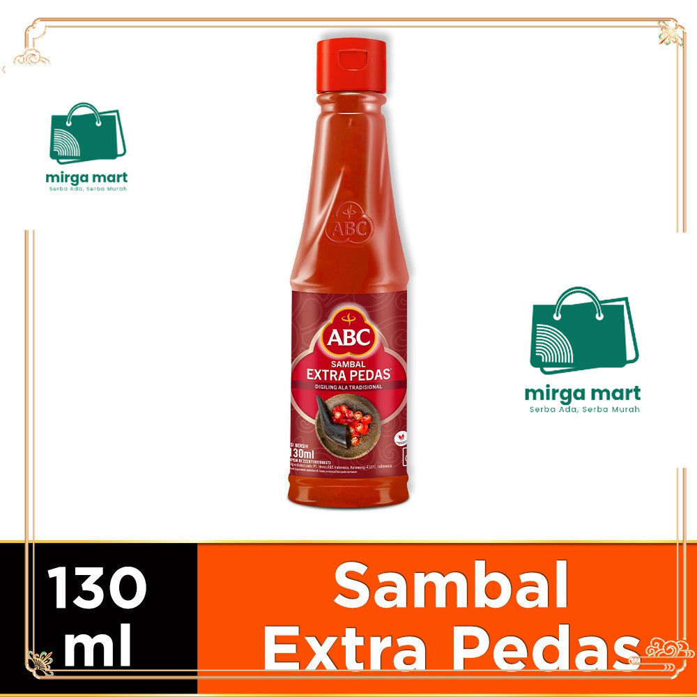 

ABC Sambal Extra Pedas 130 Ml Cabai Hiyung Autentik mirga mart mlg