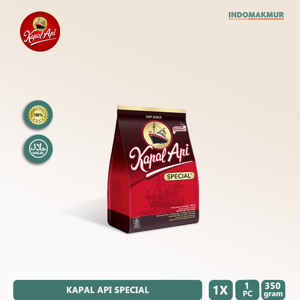 

Kapal Api Special 350gr - Kopi Bubuk