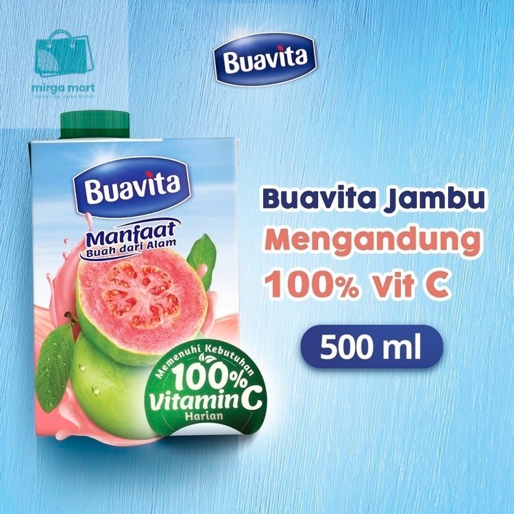 

Buavita Minuman Sari Buah Guava 500 Ml Vitamin C Tinggi mirga mart