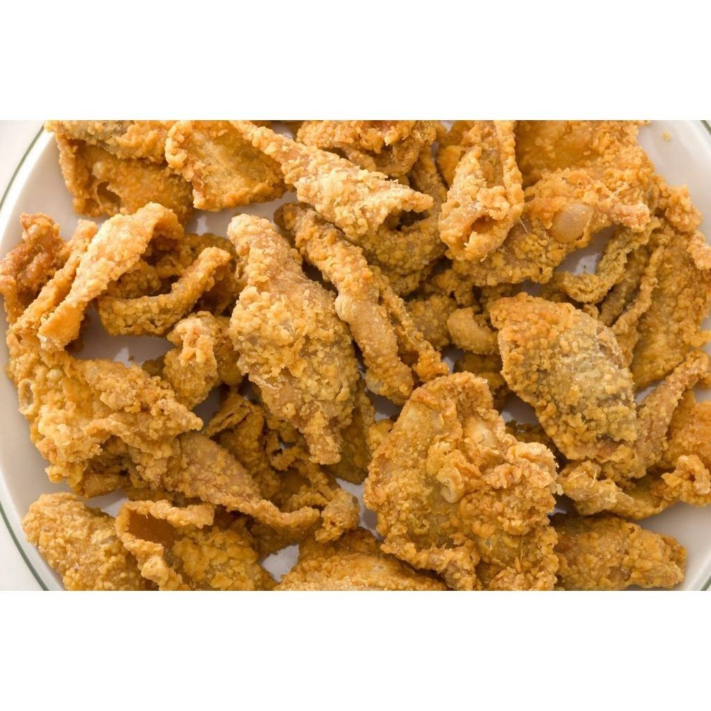 

NEW kulit krispi ayam / kripik kulit ayam / kulit crispy pedas daun jeruk / kulit ayam crispy SALE