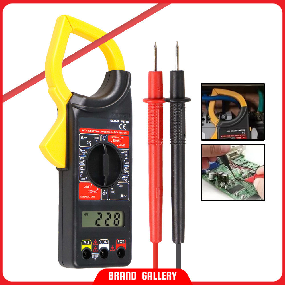 ANENG Digital Clamp Multimeter Tang Ampere - DT266