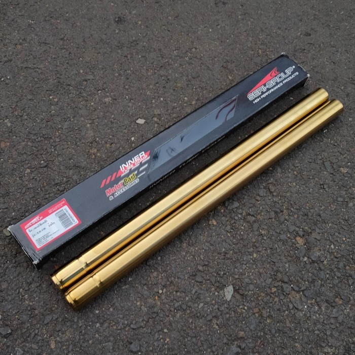 as shock/sok ninja r 33mm universal ninja rr, vixion original thailand - gold