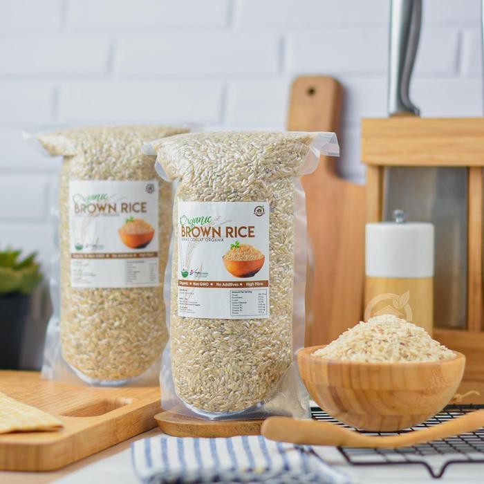 

qrue_mart- [Best Quality] House Of Organix Brown Rice ( Beras Cokelat Organik ) 1 Kg