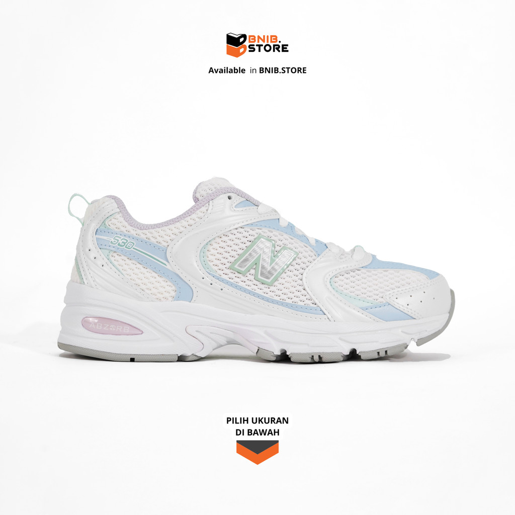 Sneakers NB 530 White Light Chrome Blue [MR530PC] Original