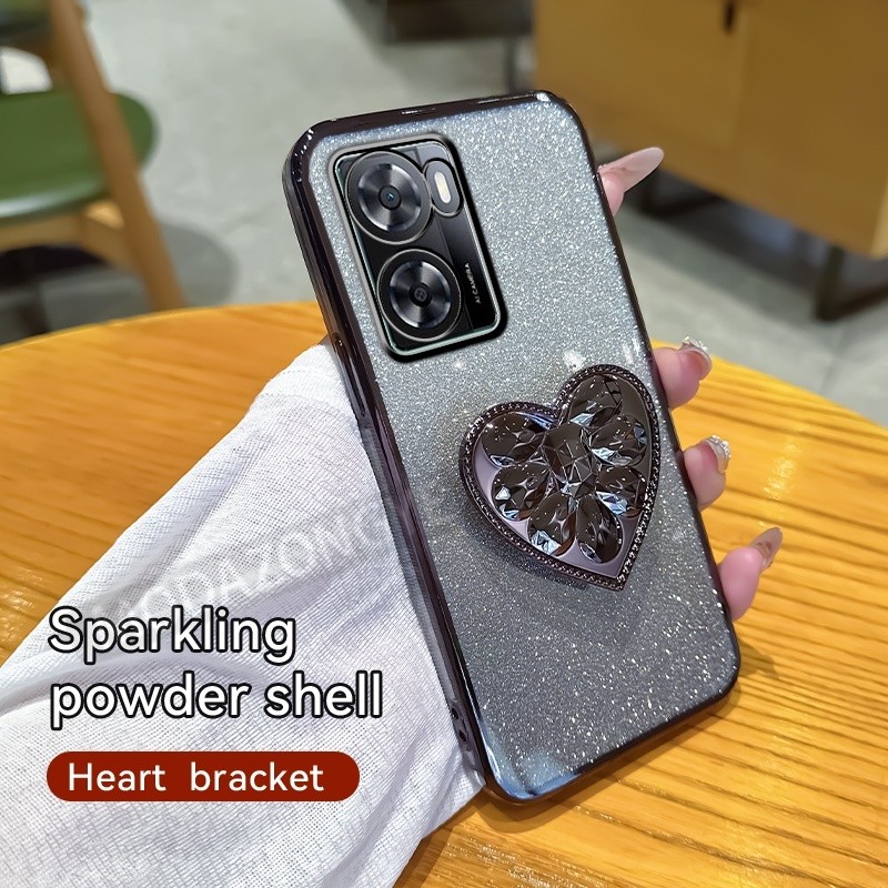 case Hp OPPO A77s Casing Silikon Untuk OPPOA77s Phone Casing Softcase cewek lembut Cover Braket Cint