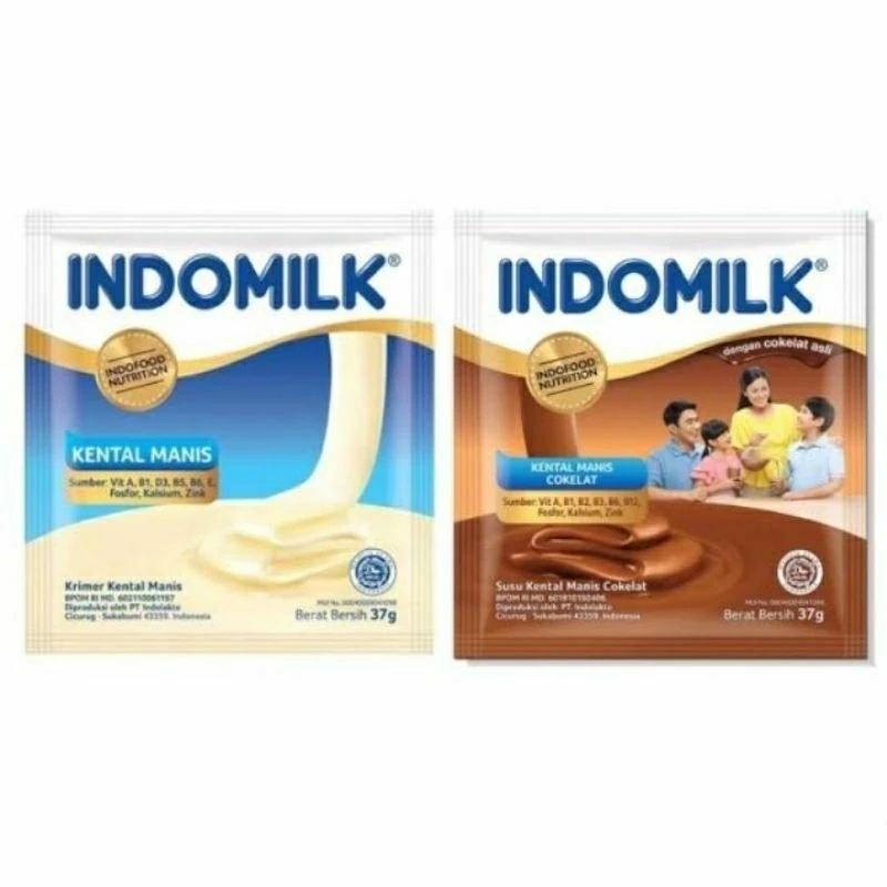 

[6pcs] susu kental manis Indomilk Sachet Renteng