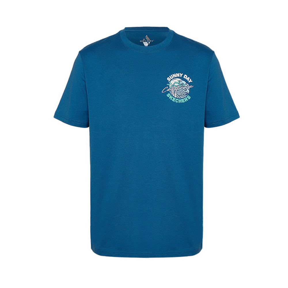 Skechers Men's T Shirt - Blue
