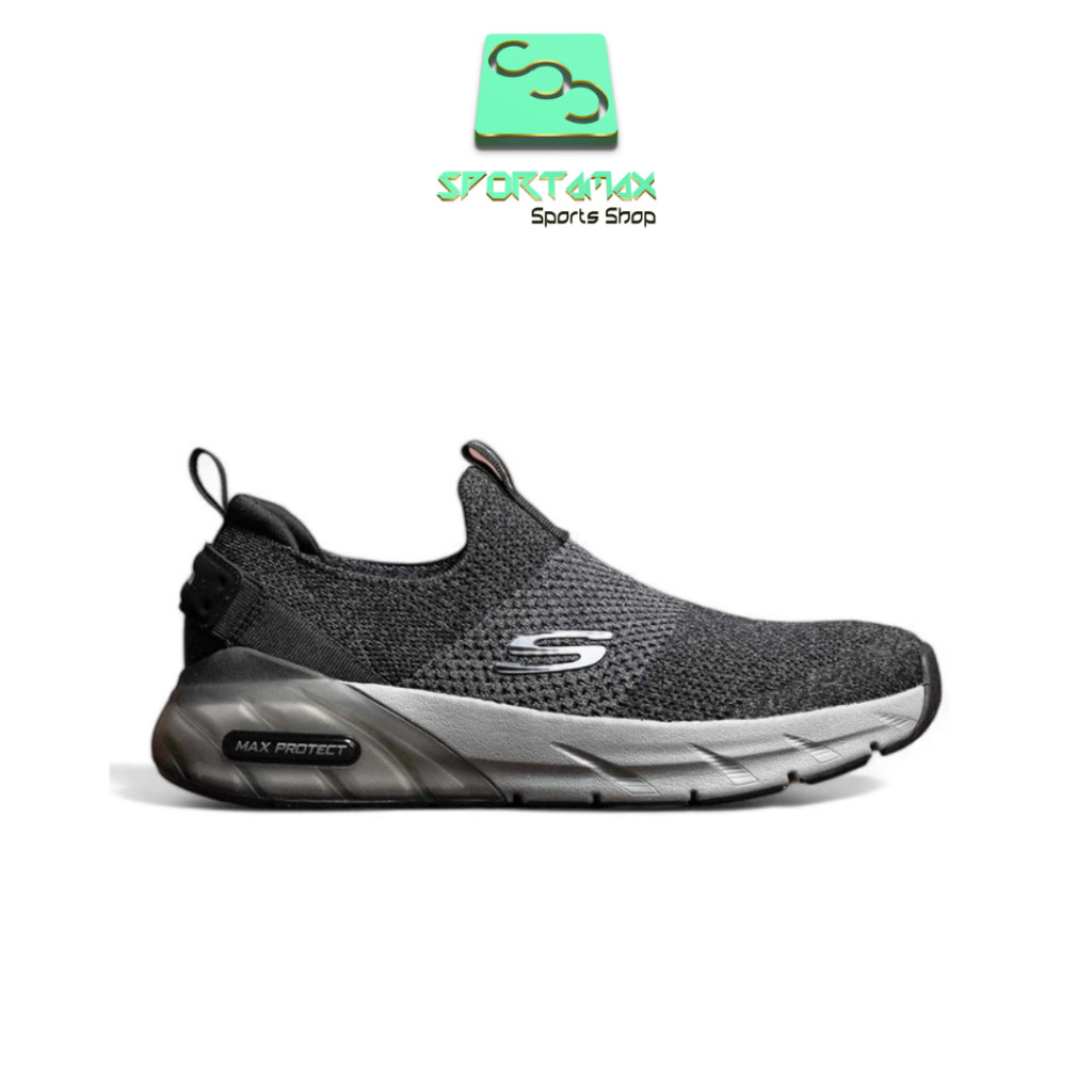 SEPATU ORIGINAL DISCOUNT MURAH SKECHERS MAX PROTECT SPORT CAPRA [232665/bkcc]
