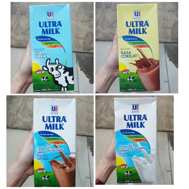 

ULTRA MILK 1 LITER - SUSU UHT ULTRA MILK - ARM