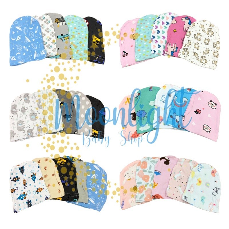 Topi Bayi 5in1 / Topi Bayi isi 5