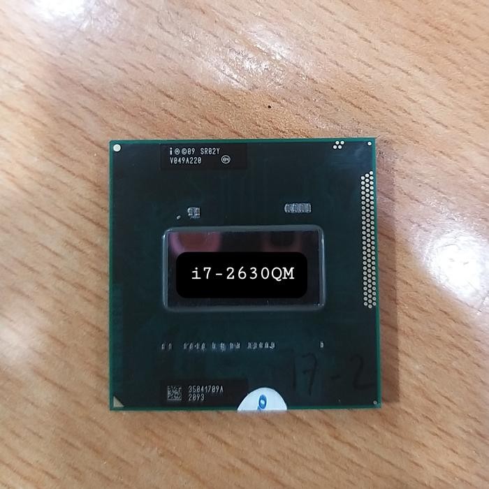 Procesor labtop bekas copotan normal tester i7-2630QM .