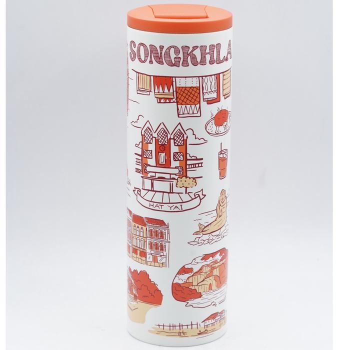 Starbucks Tumbler Songkhla Thailand Bangkok Been There Series 16oz 473ml Botol Minum Stainless Steel