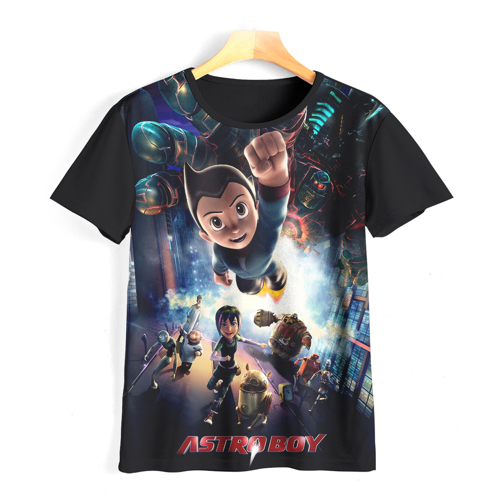 Kaos Astro Boy Keren dan Adem | Kaos Kartun Astro Boy Anak | 055KD031 Astro Boy