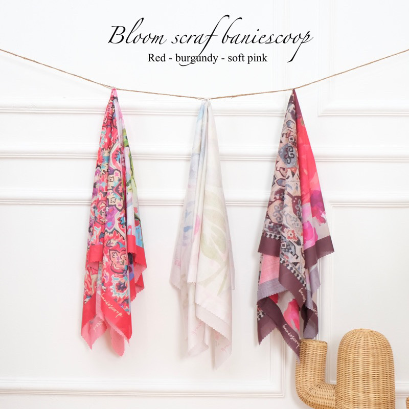 randamuda643officialBANIESCOOP SCARF/PRINTING/HIJAB BANIESCOOP