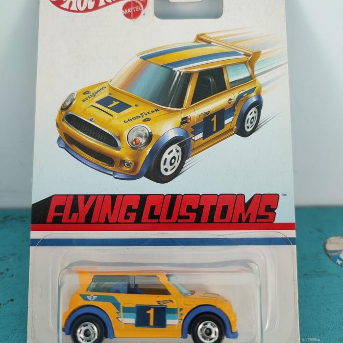 Hotwheels Fliying Custom Mini Cooper