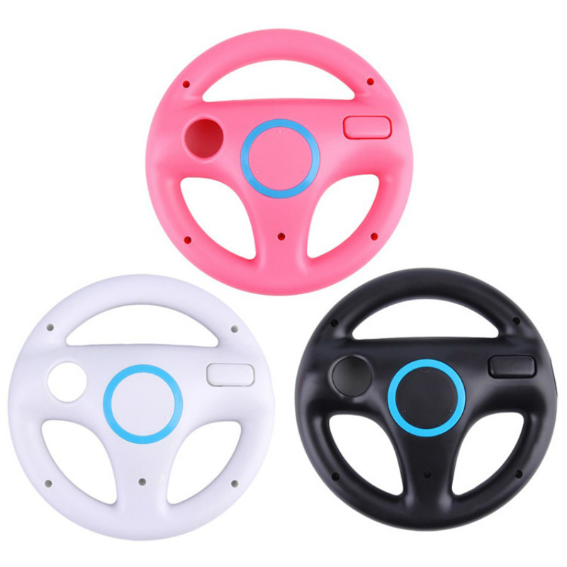 Racing Game Steering Wheel For Mario Kart Wii Wheel Remote Controller Protective Case Gamepad For Ni