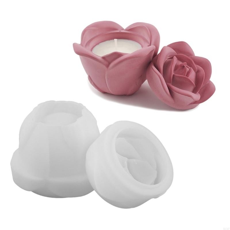 

MXMF Rose Flower Resins Jar Holder Molds Rose Flower Cup Molds