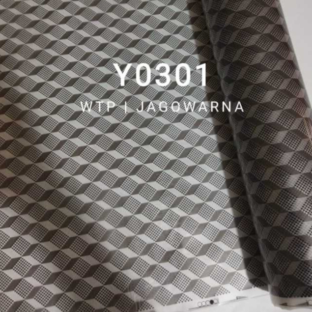 Carbon WTP 50x200 cm Motif Rubik 3D Water Transfer Printing Y0301 Carbon Celup