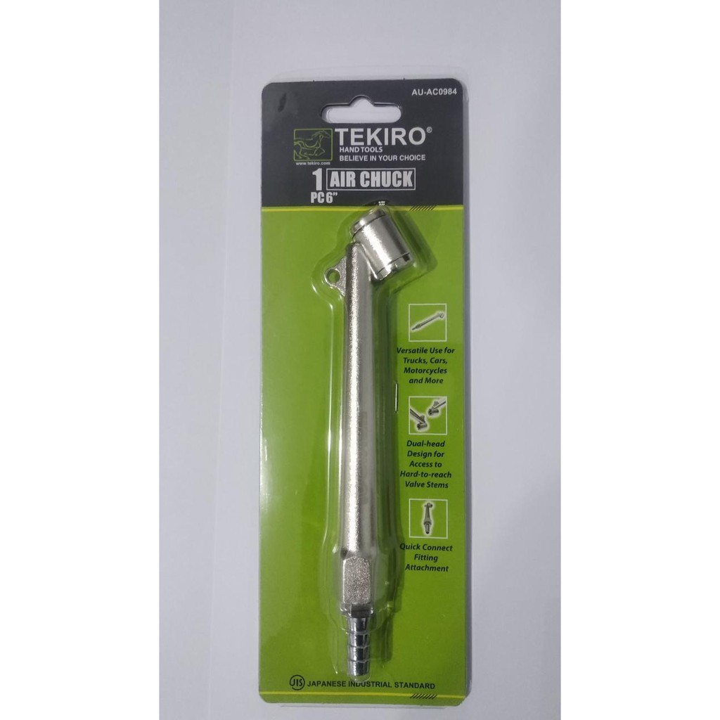 Alat Pengisi Angin Ban 6 inchi / Tyre Tire Chuck / Air Chuck 6" TEKIRO