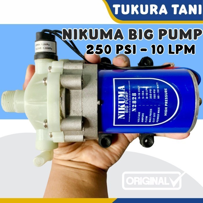NIKUMA BIG PUMP N2828 - MAKS 250 PSI 10 LPM 110 WATT ORIGINAL