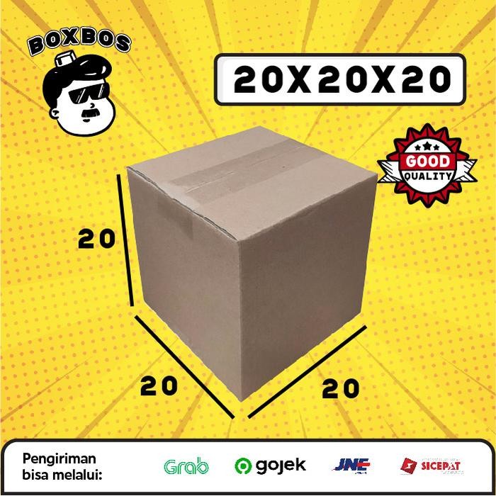 

20x20x20 CM KARDUS Corrugated Packaging Box packing SHEET