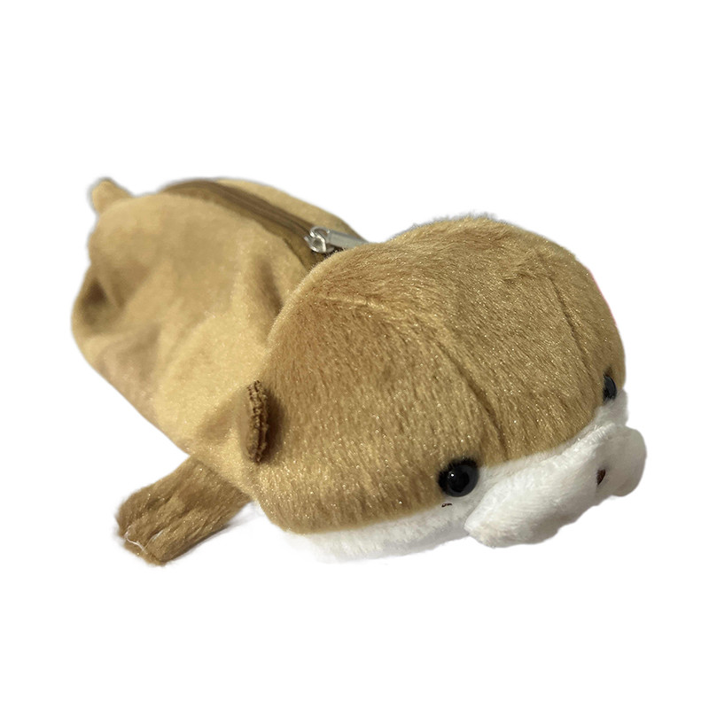

1Pc Creative Otter Plush Doll Pencil Case Ins High-attractive Pen Holder Cute Pencil Pouch Bag School Supplies Stationery