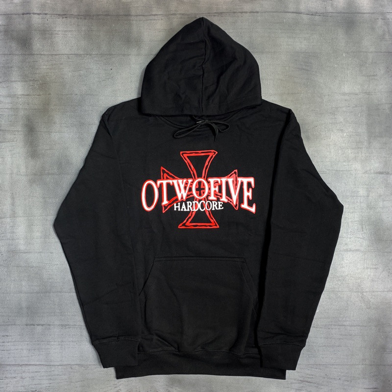 T shirt Hoodie OTWOFIVE 025 HARDCORE - Death | bahan Cotton Combad 24s