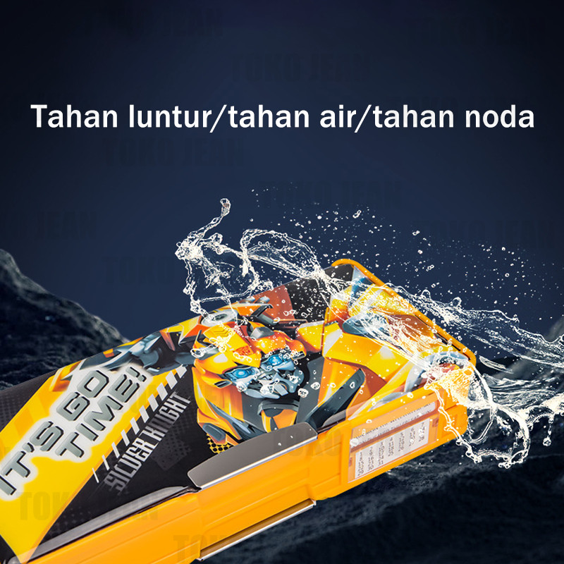 

Dengan Rautan Pensil Tempat Pensil Berkapasitas Besar Tempat Pensil Magnet Sandi Kotak Pensil Anak