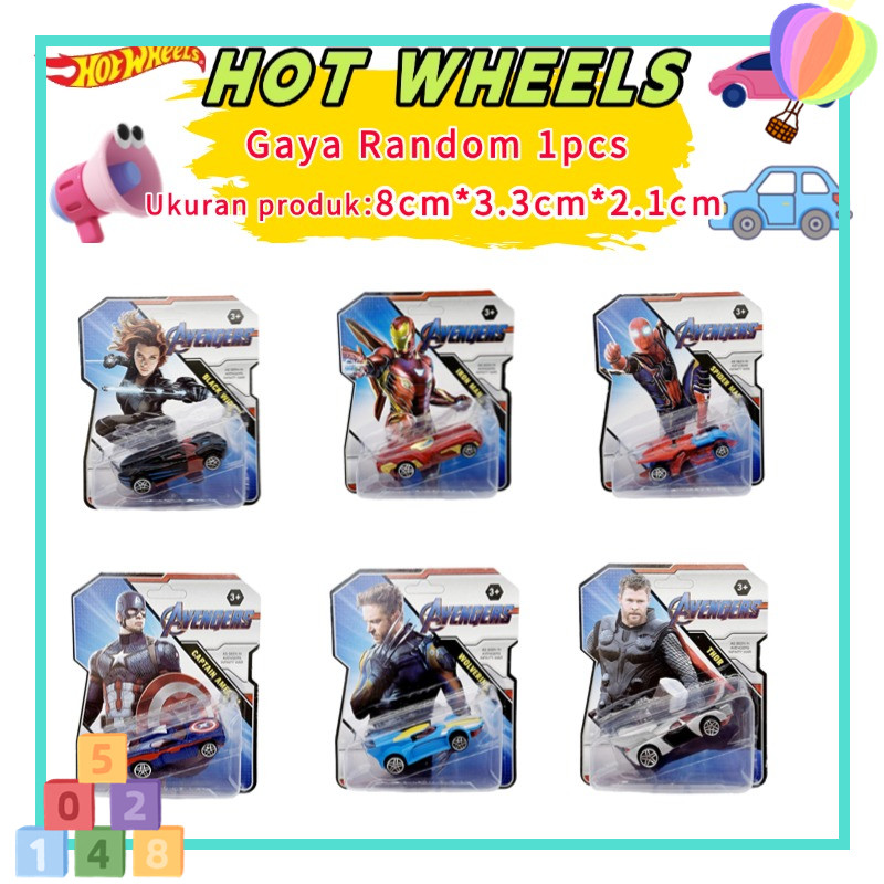 ⚡VC-Alat Tulis⚡Mobilan Truk Rubicon Diecast Cars Welly Batmobile Hot Wheels Original Diecast Hot Whe