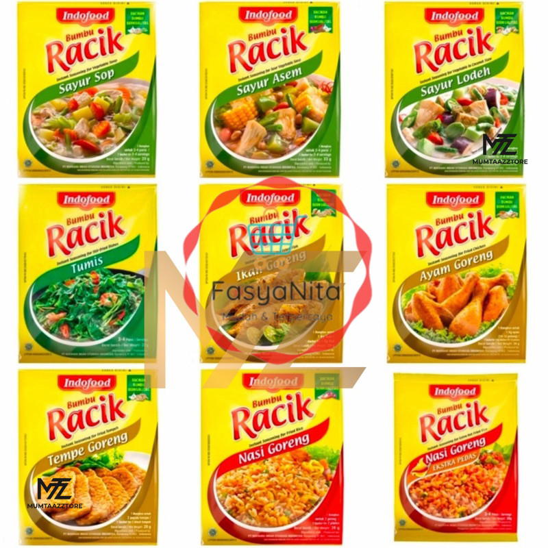 

INDOFOOD BMB PENYEDAP BUMBU RACIK BUBUK ALL VARIAN - Fasyanita Denpasar