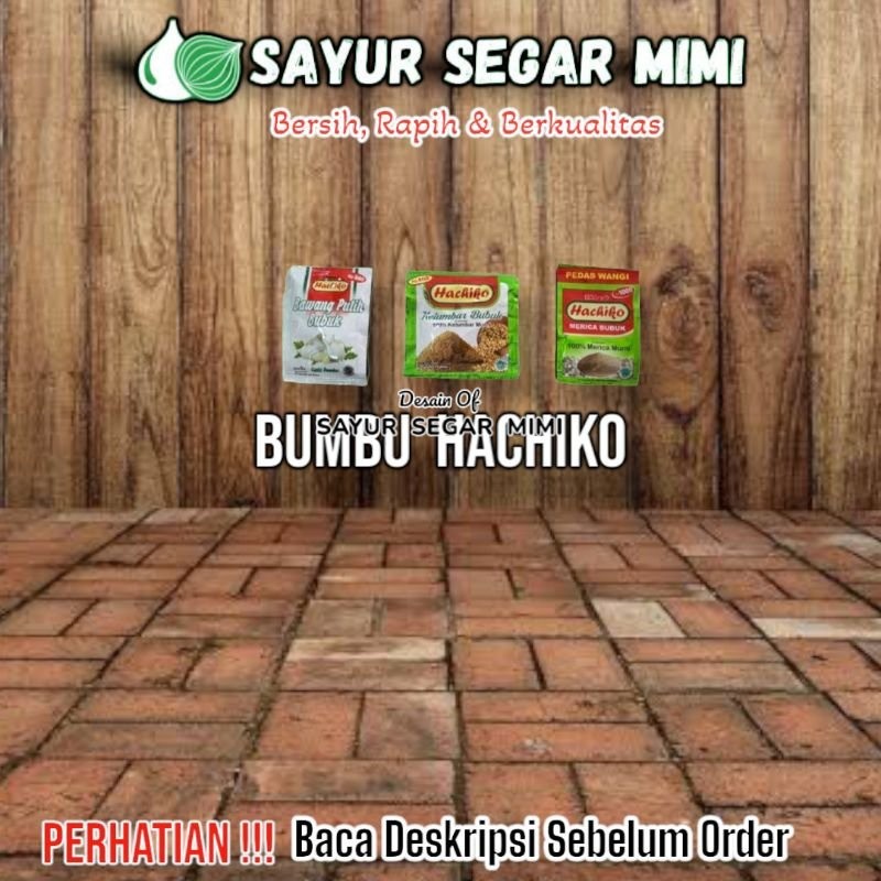 

Bumbu Instans Hachico All Varian - Sayur Palembang