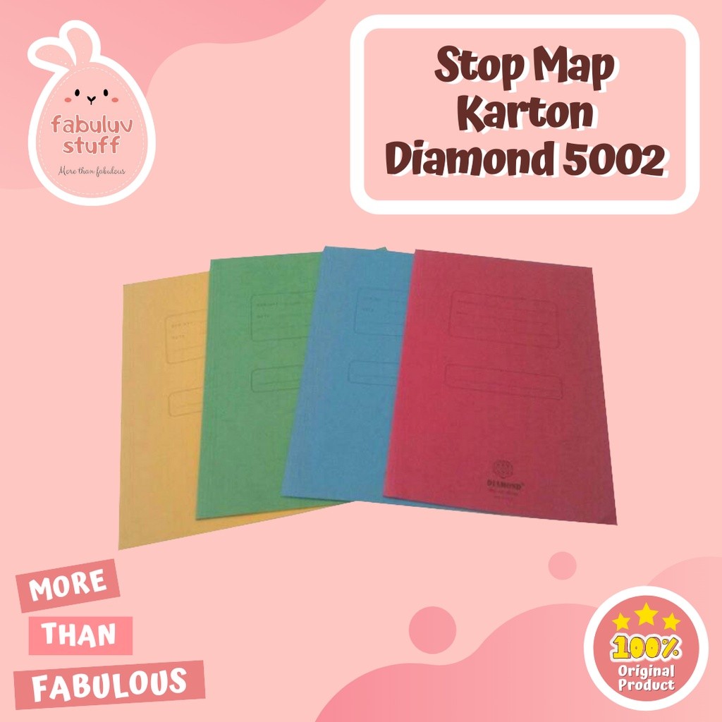 

ATK ~ MAP KERTAS DIAMON / MAP FOLDER / MAP KARTON DIAMOND NO TYPE 5002