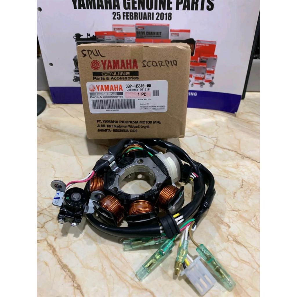 SPUL SCORPIO ASLI ORI YAMAHA 5BP-H5510-00