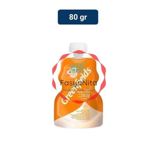 

Greenfields Kids Yogurt Pouch Mango Peach 80 gr - Fasyanita Denpasar