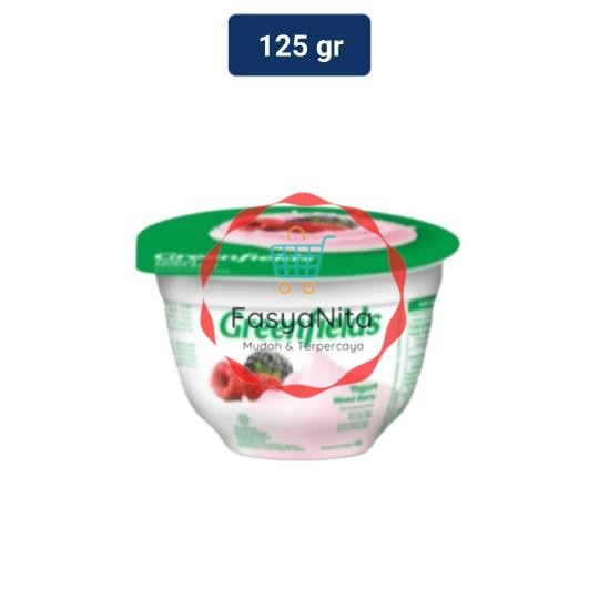 

Greenfields Stirred Yogurt Mixed Berry 125 gr - Fasyanita Denpasar