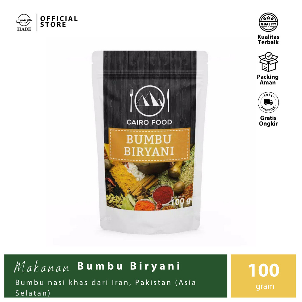 

Cairo Food - Bumbu Nasi Briyani - 100gr