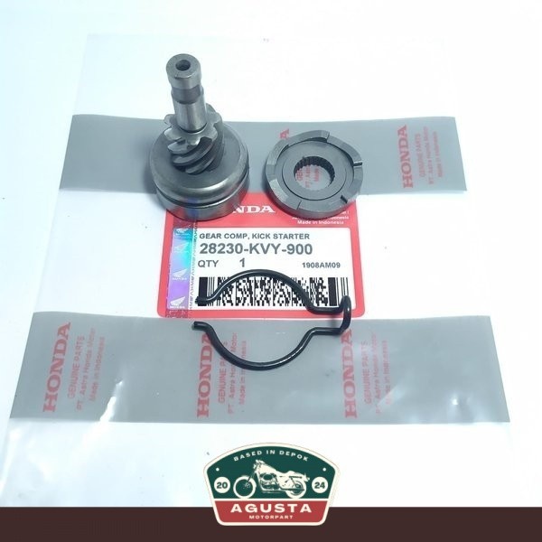Gear Gigi Pinion Kick Stater Assy Honda Beat karbu vario  Scoopy Old KVY Kualitas Ori