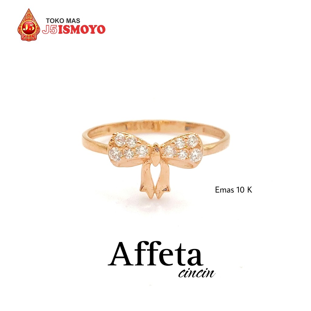 Cincin Emas Mas Asli Affeta J5 Ismoyo