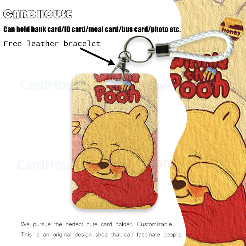 

( CardHouse ) ID CARD HOLDER Winnie The Pooh LT33 Tempat Kartu Photocard Photo Card KARTUN