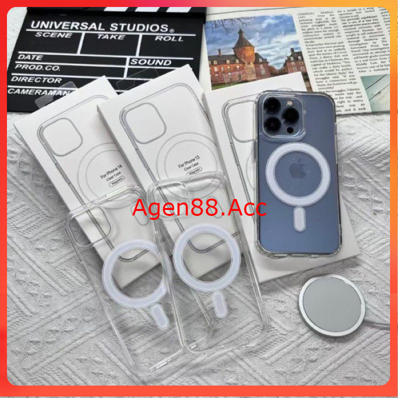 CLEAR CASE MAGSAFE IPHONE 16 / 16+ / 16 Pro / 16 Pro Max / 15 / 15+ Plus / 15 Pro Max / X / Xs / Xr 