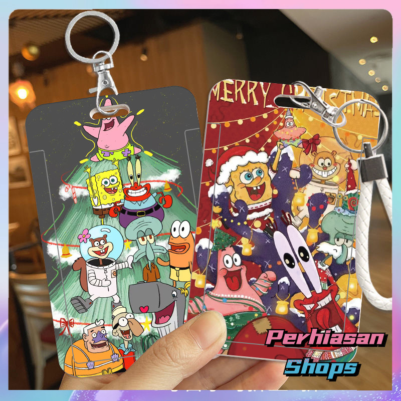 

ID CARD HOLDER MOTIF KAWAII TEMPAT KARTU PHOTOCARD PHOTO CARD Dilengkapi Dengan Tali Tangan Berkualitas Tinggi Mendukung Diskon Untuk Pembelian Grosir,Kartun di bawah laut sedang merayakan Natal dengan riang