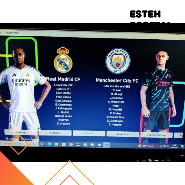 PES 2021 SMOKE PATCH 2024 - PC Games (Flash Disk) ES TEHH