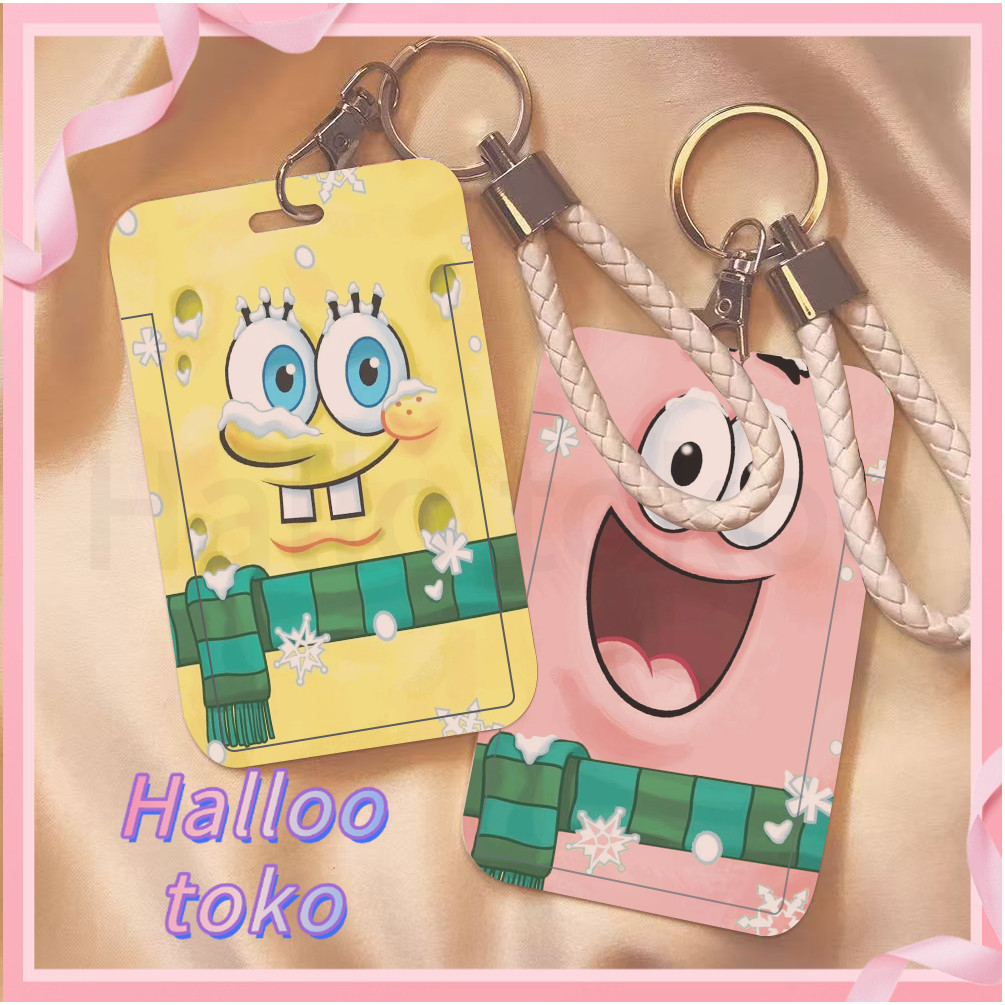 

ID CARD HOLDER MOTIF KAWAII TEMPAT KARTU PHOTOCARD PHOTO CARD Pelindung + Tali, Di musim dingin yang sejuk, mereka semuanya memakai syal